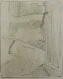 LithographYvette Guilbert Saluant le PublicRedfern Gallery by Henri de Toulouse-Lautrec, oil, sold Mar 2017