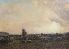 Untitled by James Buxton Knight, oil on canvas, sold Mar 2017