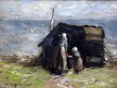 5in by Robert Gemmell Hutchison, oil on panel, sold Mar 2017