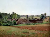 5 x 24.5in by Jean Eugene Julien Masse, oil on canvas, sold Mar 2017