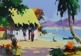 Untitled by Cecil Rochfort D'Oyly-John, oil on canvas, sold Mar 2017