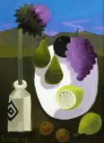 08, with artist's label verso16 x 12in by Mary Fedden, oil on canvas, sold Mar 2017