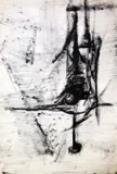 Untitled by John Tunnard, ink on paper, sold Mar 2017