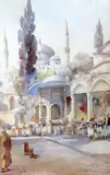 Untitled by J Pavlikevitch, pencil and watercolourView, sold Mar 2017