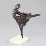 Dancer by Sydney Harpley, bronze, sold Mar 2017