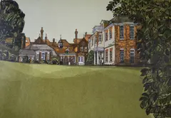 Magdalen from the Cherwell' and 'The Towner Gallery'both signed & inscribed84 x 59.5cm, unframed by Robert Taverner, print (other), sold Mar 2017