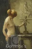 The sculptor's gift by Allan Douglas Davidson, oil on canvas, sold Mar 2016