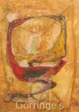 Untitled by Leopoldo Richter, oil on card, sold Mar 2016