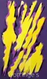 Yellow Blossom, September 1970 by William Gear, acrylic on card, sold Mar 2016