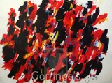 Untitled by William Gear, mixed media, sold Mar 2016