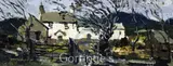 Trees in the wind by Donald McIntyre, oil on board, sold Mar 2016