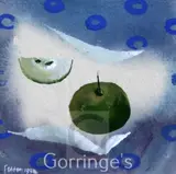 Apples on a table cloth by Mary Fedden, 1991, gouache, sold Mar 2016