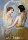 Study of two ballerina's by Pierre Carrier-Belleuse, 1926, pastel, sold Mar 2016