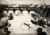 Drypoint etching by Christopher Richard Wynne Nevinson, etching, sold Mar 2016