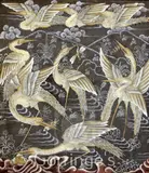 Painting on linen by I. Wayan Gerudug, oil, sold Feb 2016