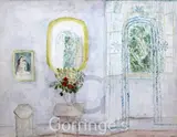 A bouquet of flowers at Dubrovnik by Hilda Carline, 1933, watercolour, sold Feb 2016
