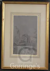 Untitled by Henry Wyatt, pencil and chalk, sold Feb 2016