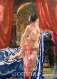 A Question of Attribution' and 'Seated Nude by William Russell Flint, pencil, sold Feb 2016