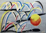 A Bounce For Bradford, February 24 1987 by David Hockney, print, sold Feb 2016