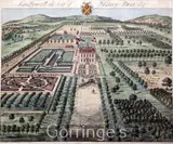 5 coloured engravings,Views of Stoke Bishop, Sandywell, Rendcomb and Coberly,14 x 17in by Jan Kip, print (other), sold Feb 2016