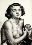 Lilian by Laura Knight, etching, sold Feb 2016