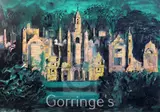 Harlaxton Manor, Kelpra studio 1977, Levinson 271 by John Piper, screenprint, sold Feb 2016