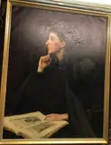 Miss Gina Ga… by Dora Noyes, oil on canvas, offered May 2022
