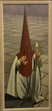 The Kneeling Penitent, Seville by Clifford Eric Martin Hall, oil on board, sold May 2022