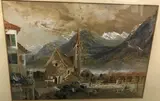 Fluelen by William Bell Scott, watercolour, offered Jun 2021