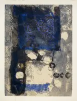 Étoiles et signes by Antoni Clavé, Carborundum gaufrage engraving on Arches paper, ed, sold May 2025