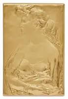 Gabriella by Francesco Messina, Gilded bronze, ed, sold May 2025