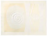 The city going moon by Angelo Savelli, Lithograph with reliefs, ed, offered May 2025