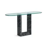 Console by Cattelan Italia, Marble, glass, sold May 2026