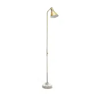 'LTE3' floor lamp for Azucena by Ignazio Gardella, Marble, glass, sold Nov 2024