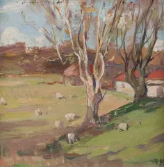 The farmer's daughter by Robert Hope, sold Nov 2011