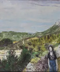 'Provence' by Carel Weight, Oil on board, offered Nov 2011