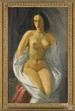portrait of Gloria Fernandez by Paul Trebilcock, oil on canvas, offered Oct 2014