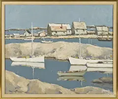 Untitled by Walter Farndon, oil on canvas, sold Oct 2014