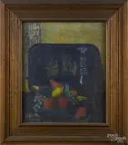 still life by Julius T. Bloch, oil on canvas, offered Oct 2014