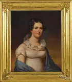 portrait of a Mrs. George Hopson Krug (b. 1786, d. 1834) by Jacob Eichholtz, oil on canvas, sold Oct 2014