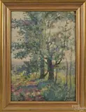 landscape by Edith Emerson, oil on canvas, sold Sep 2014