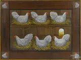 Untitled by Barbara Moment, oil on canvas, sold Sep 2014