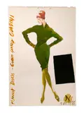 3 Fashion Illustrations for Geoffrey Beene by Jesper Nyeboe, 1985-86, watercolor and graphite on illustration paper, sold Dec 2023