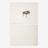Recreación de un Insante II and III (2 Works) by Naomi Siegmann, etching and embossing, sold Jan 2024