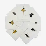 8 illustrations for Geoffrey Beene by Joe Eula, 1990-95, marker, watercolor, ink, colored pencil, and graphite on paper, sold Jan 2024