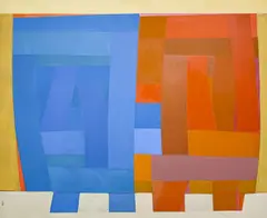 UR by Michael Loew, 1964, oil on canvas, sold Feb 2024