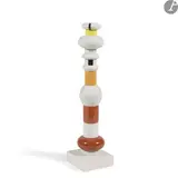 DESIGNER & GALERIA MODERNARIATO ÉDITEUR Minareto, de la série Totem, le modèle conçu en [1964], édition des années 2000, notre by Ettore Sottsass, Épreuve en assemblage d’éléments en céramique émaillée polychrome, sold Mar 2022