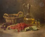 Nature morte aux framboises by Mathieu Kohler, Toile, sold Mar 2022