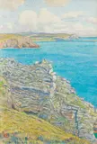 Morgat, mai 1902 by Henri Rivière, Aquarelle, sold Jun 2008