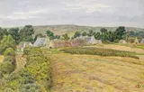 Morgat, Lesquiffinec, août 1916 by Henri Rivière, Aquarelle, sold Jun 2008